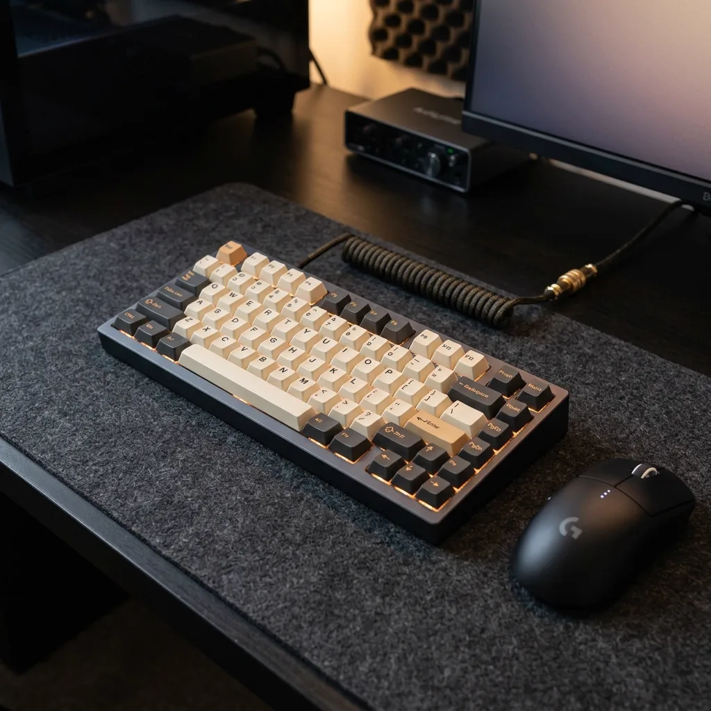 คีย์บอร์ดแมคคานิคอลไร้สาย Hot-Swappable สลับสวิตช์ได้ ตอบสนองไว เหมาะทั้งเล่นเกมและพิมพ์งาน