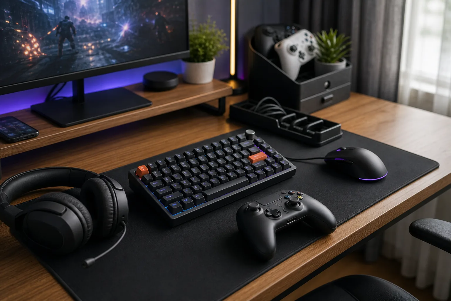 จัดมุมเล่นเกมให้ควบคุมถนัด เลือกจอย คีย์บอร์ด และเกียร์พื้นฐานอะไรดี