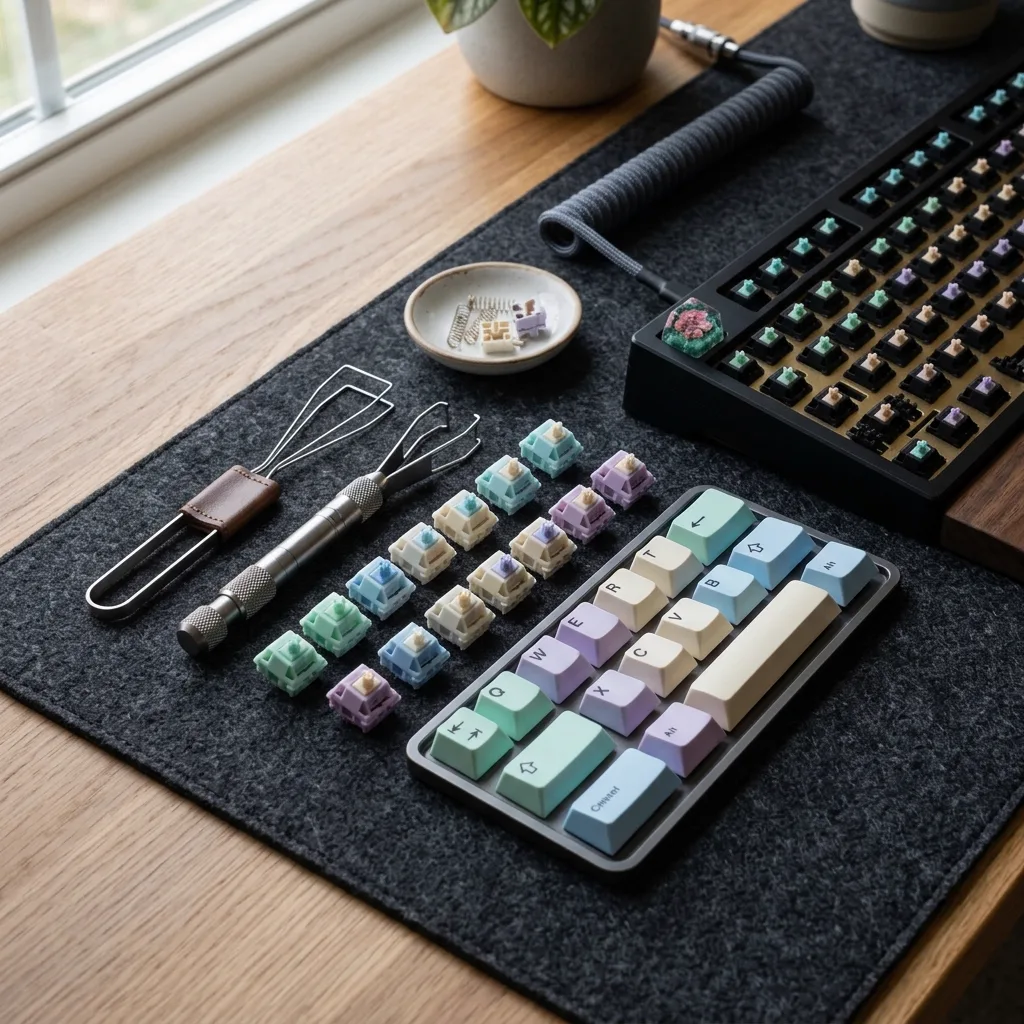 คู่มือเลือกชุดอุปกรณ์ถอดคีย์แคปและสวิตช์ (Keycap & Switch Puller): วิธีถอดอย่างโปร ถนอมบอร์ด พร้อมทริกทำความสะอาดหมดจด